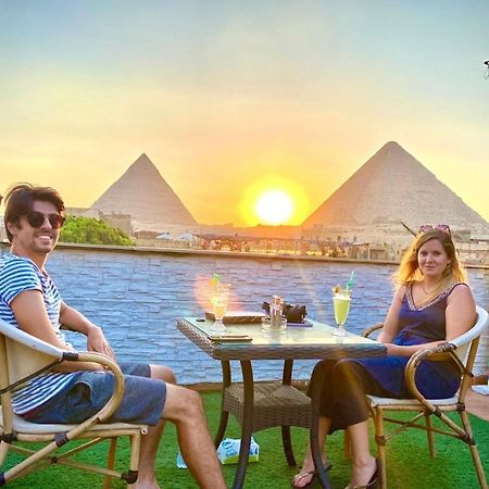 Cheops Pyramids Inn Kafret el-Gabal Exteriör bild
