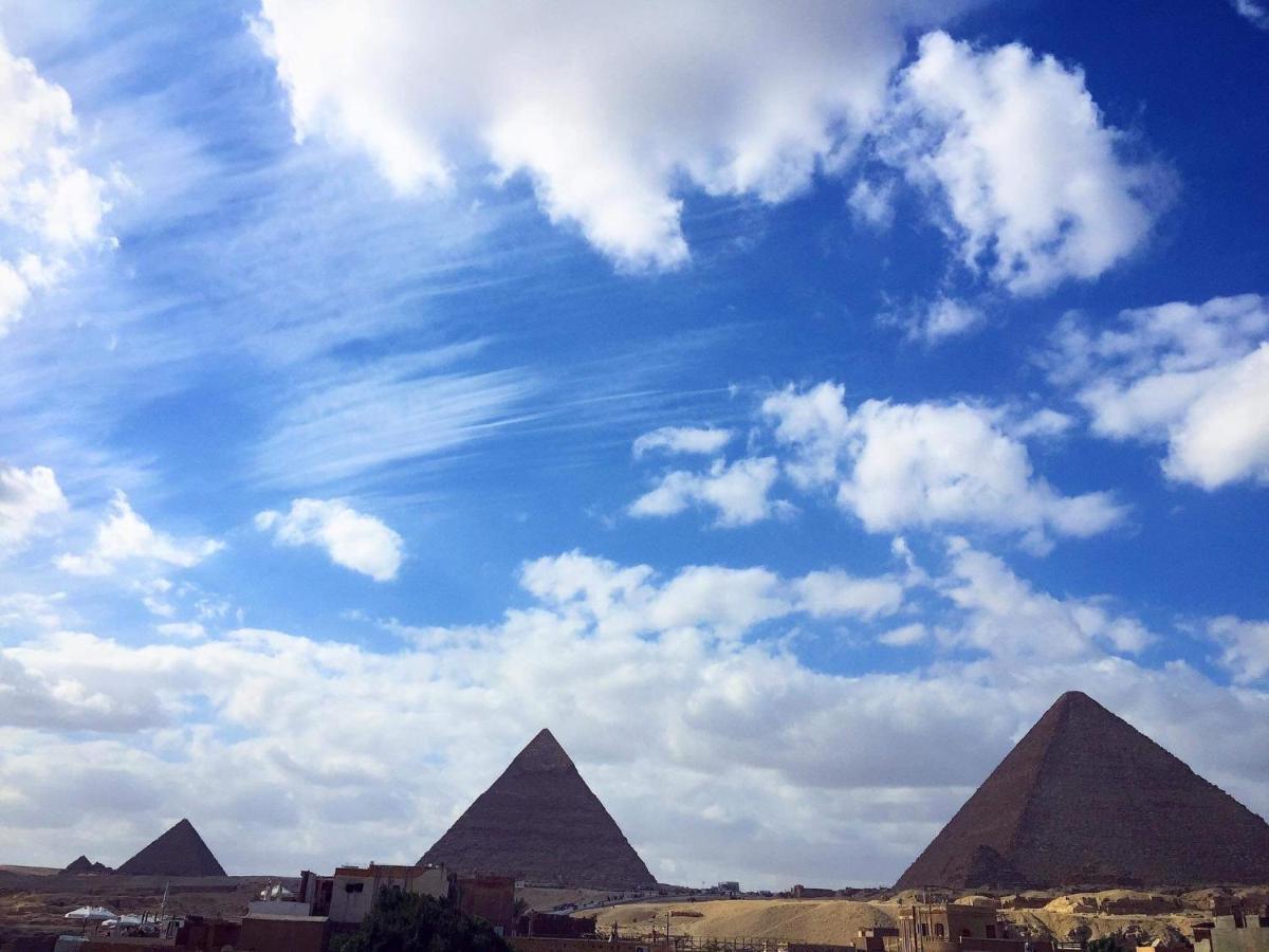 Cheops Pyramids Inn Kafret el-Gabal Exteriör bild