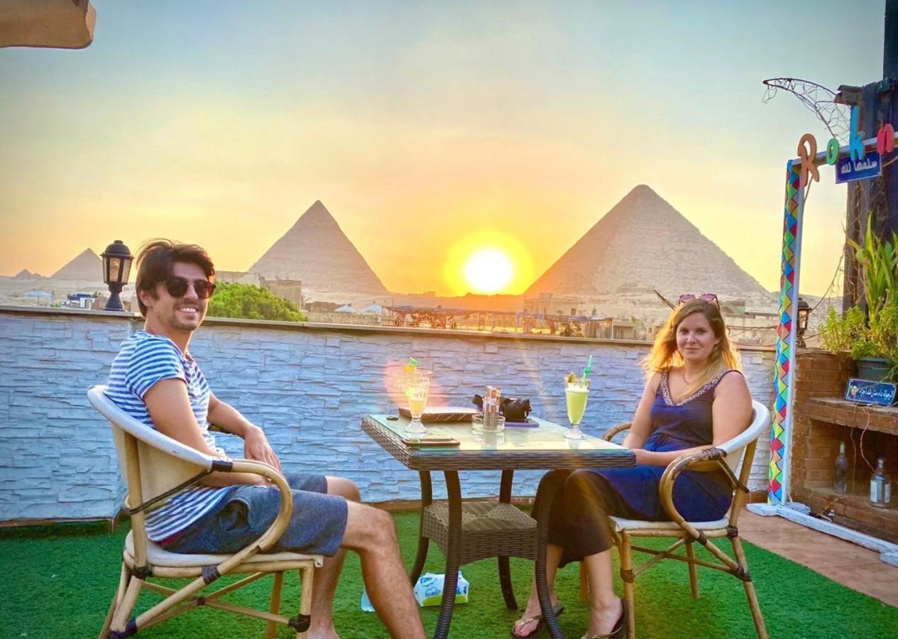 Cheops Pyramids Inn Kafret el-Gabal Exteriör bild