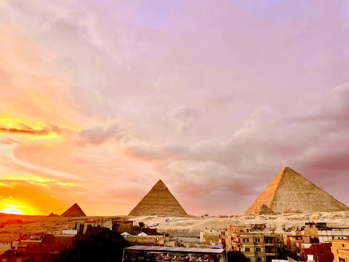 Cheops Pyramids Inn Kafret el-Gabal Exteriör bild