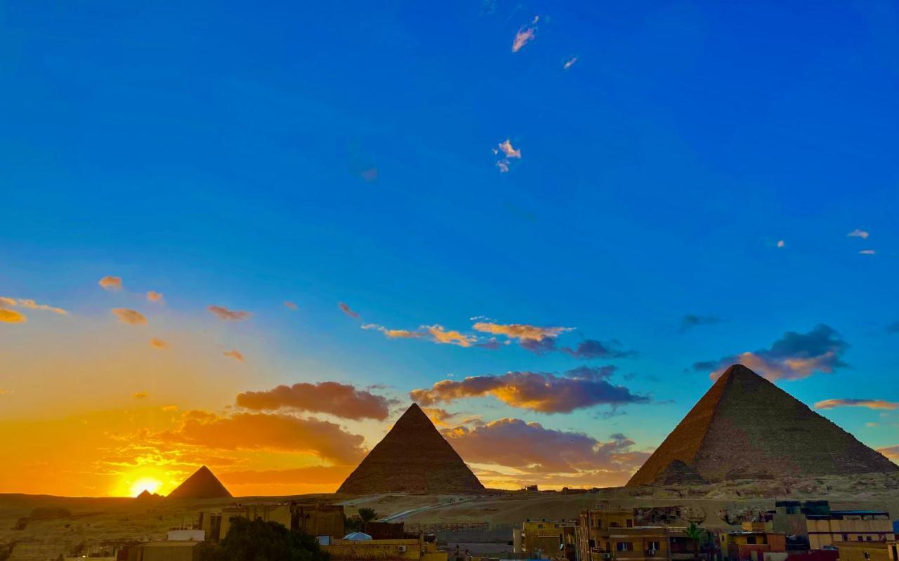 Cheops Pyramids Inn Kafret el-Gabal Exteriör bild