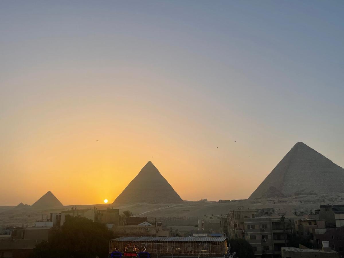 Cheops Pyramids Inn Kafret el-Gabal Exteriör bild