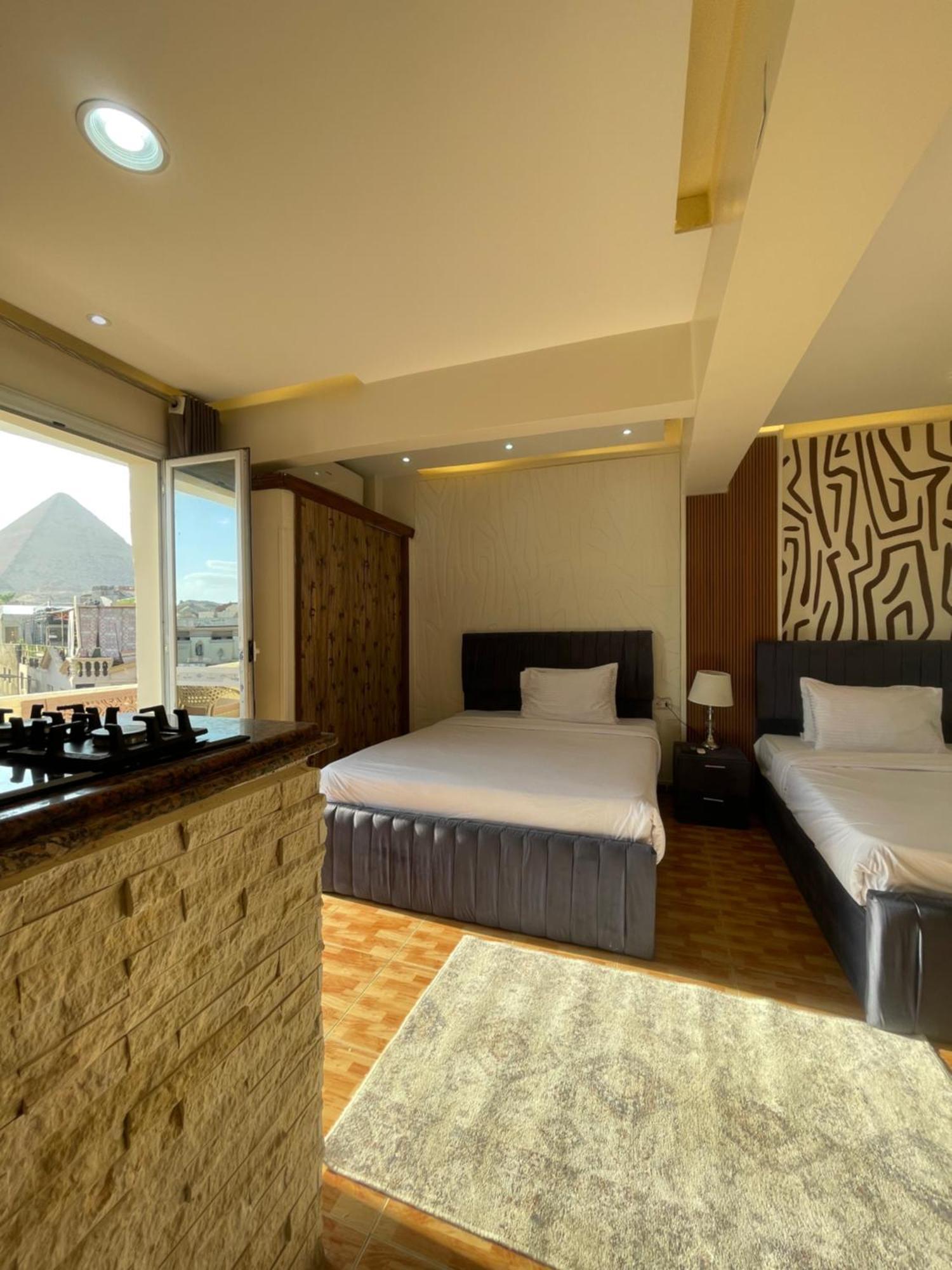 Cheops Pyramids Inn Kafret el-Gabal Exteriör bild
